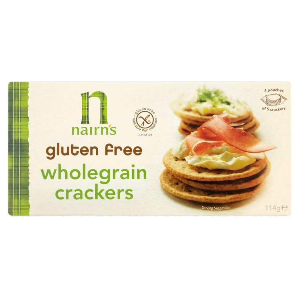 gluten free oat crackers
