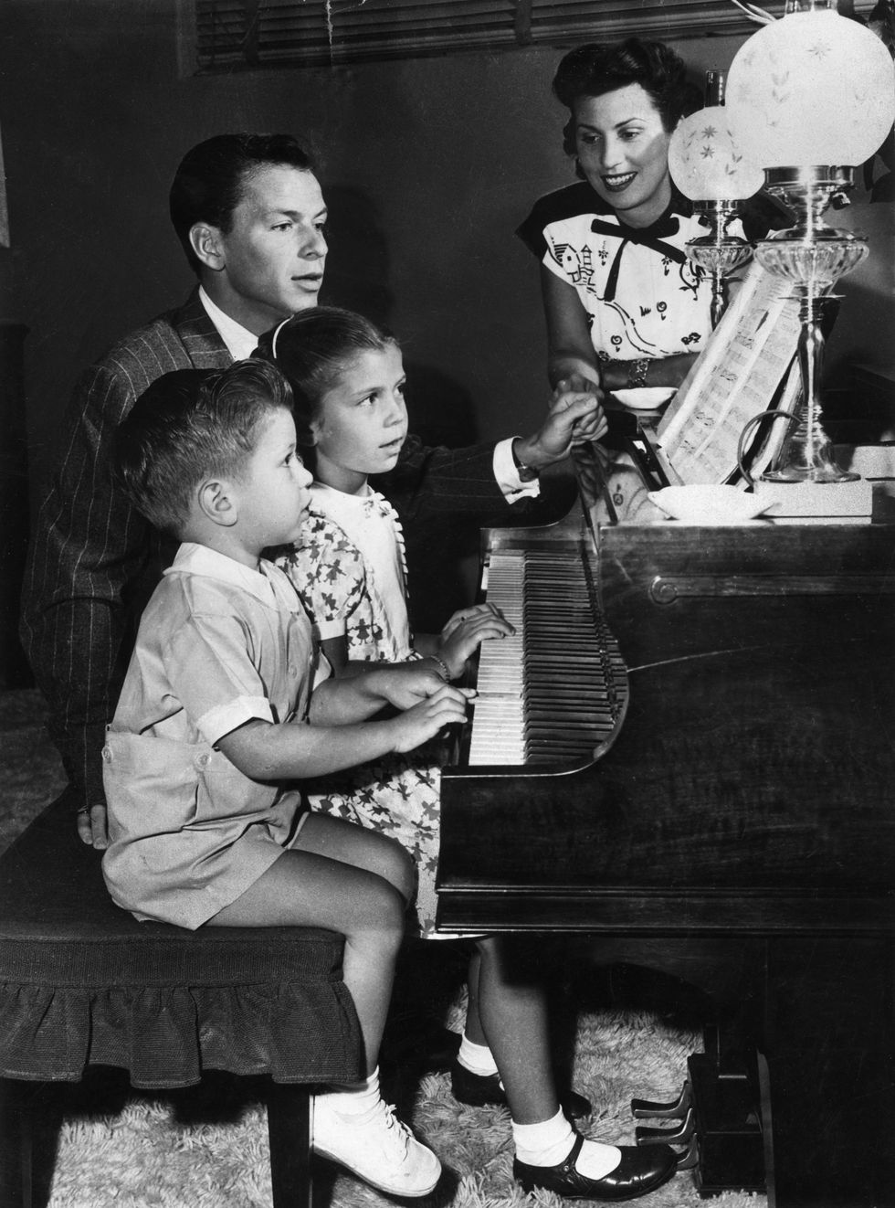 Frank Sinatra e famiglia