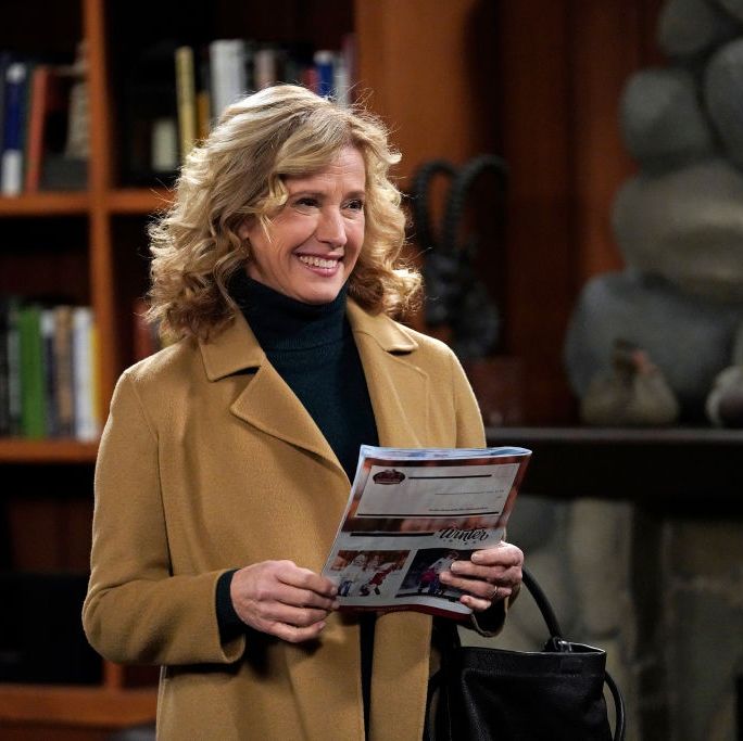last man standing nancy travis in the outdoor toddler episode of last man standing airing thursday, jan 28 930 1000 pm etpt on fox photo by fox via getty images