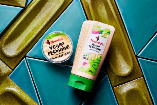 nando's vegan perinaise