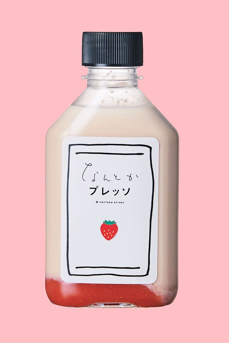 ボトルで飲む「いちごミルク」が今、アツい！｜ELLE gourmet