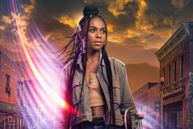 kaci walfall es naomi, la nueva superheroína de dc