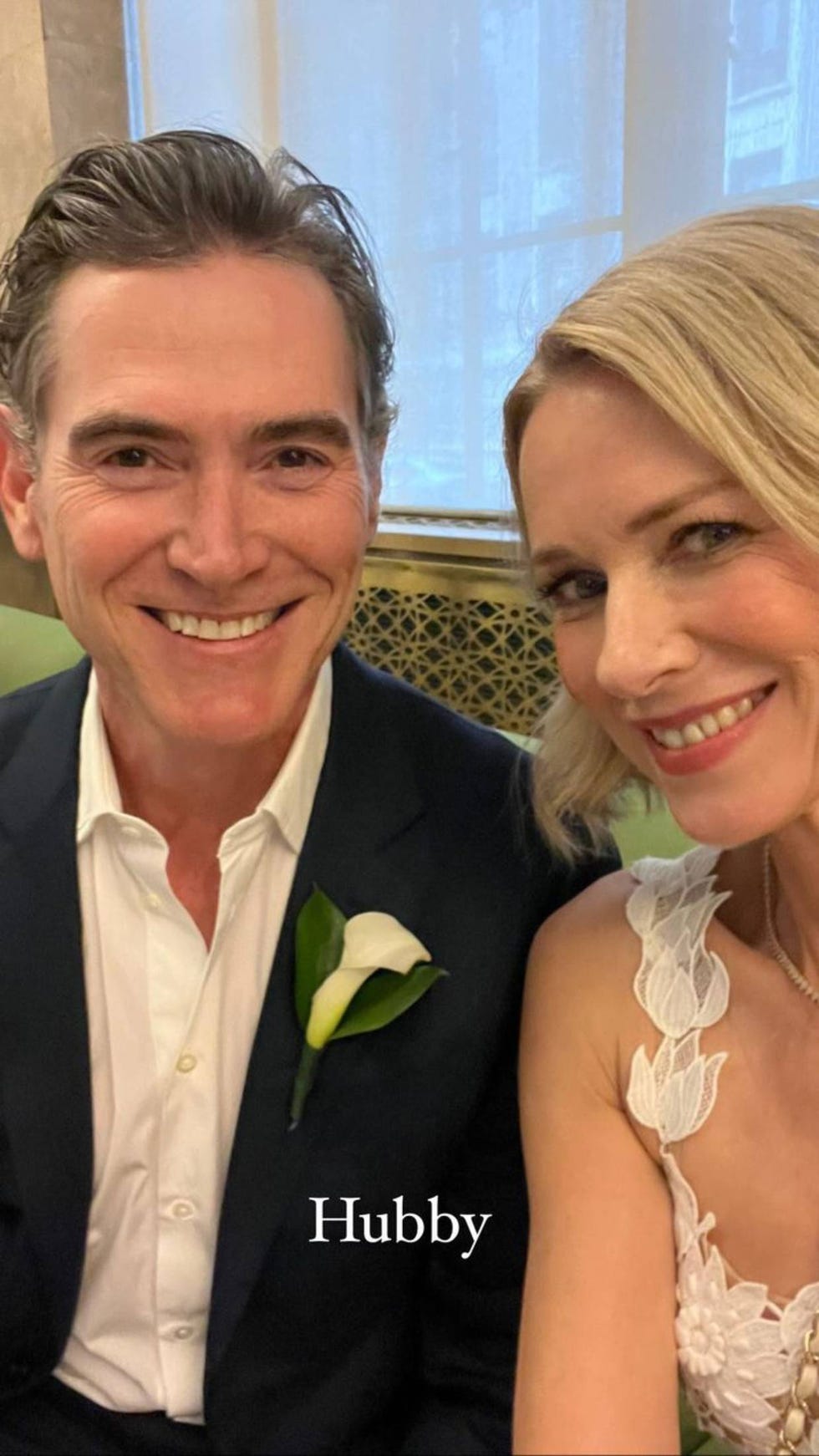 Naomi Watts y Billy Crudup se casan en secreto en los juzgados de Nueva York