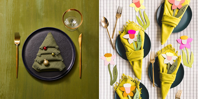 napkin folding ideas