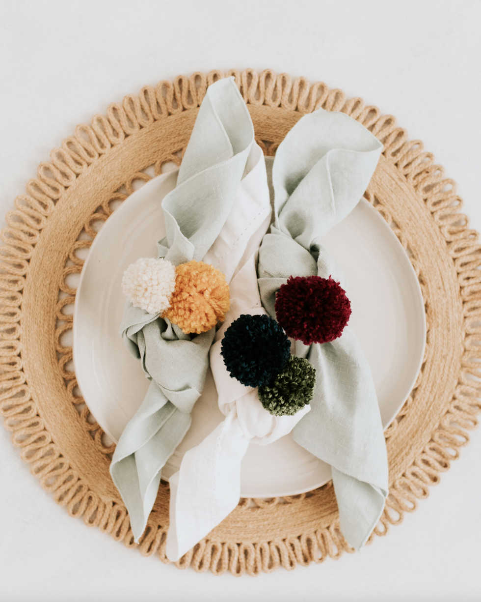 How to Fold Cloth Napkins - Blooming Homestead