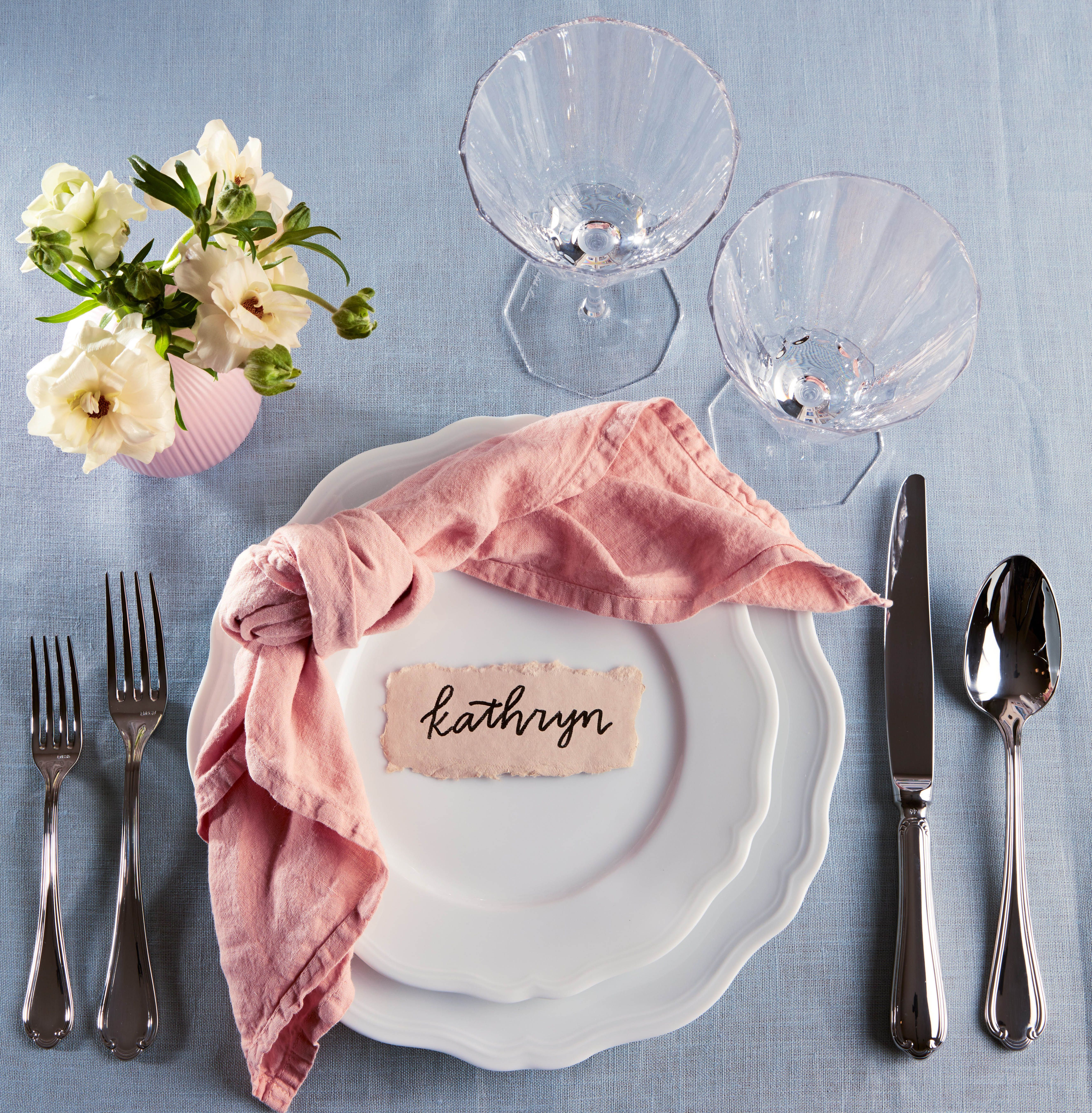 4 Easy and Elegant Ways to Fold Napkins for Your Wedding - Linen Hero