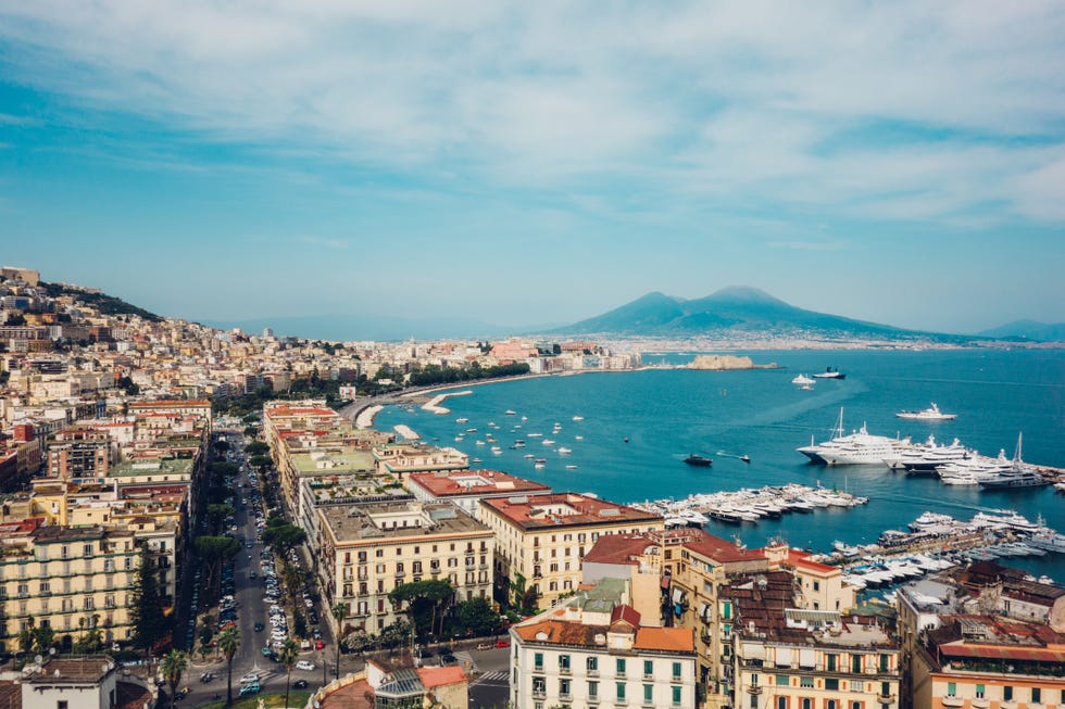 vista panorámica de la ciudad de nápoles