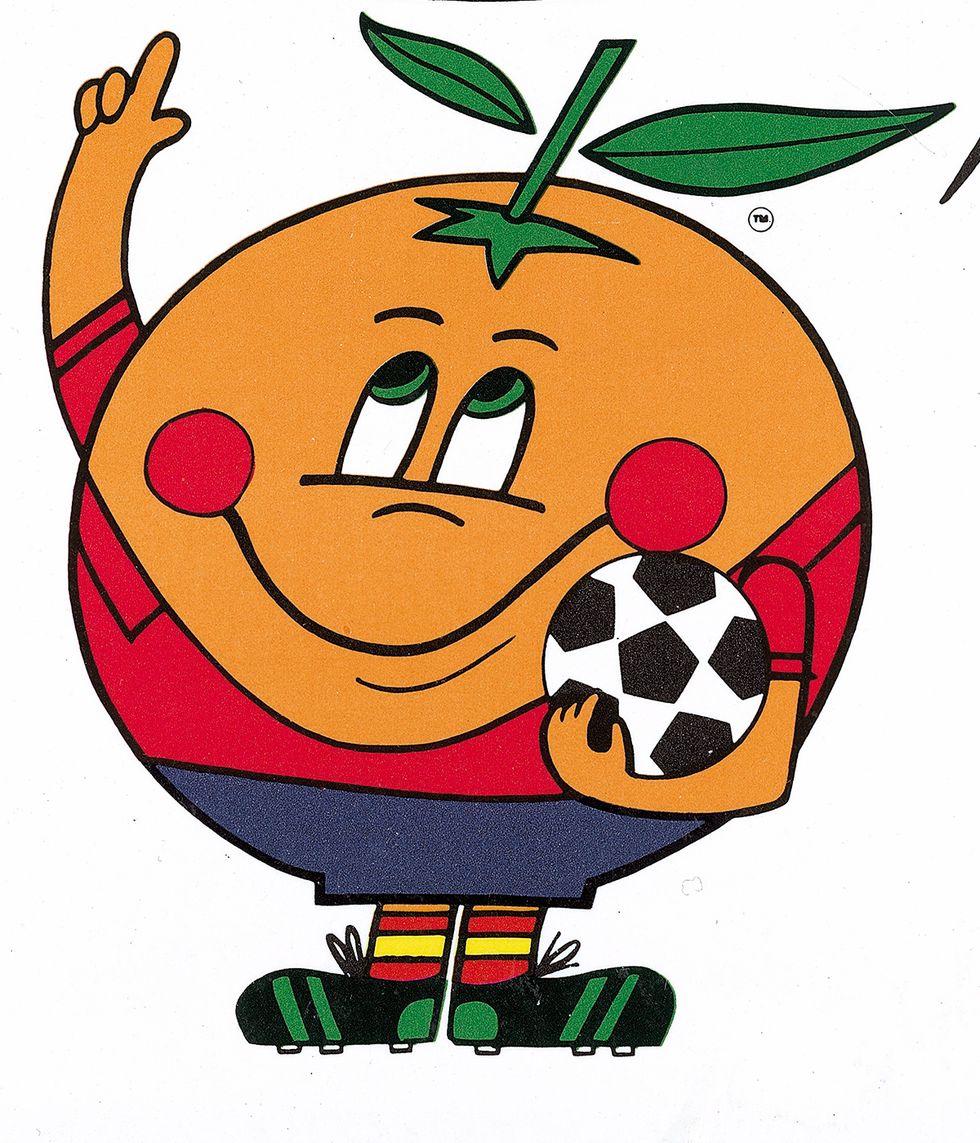 naranjito, mascota del mundial de 1982