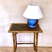19th century tortoise shell bamboo table, by annamh living, available at narchie