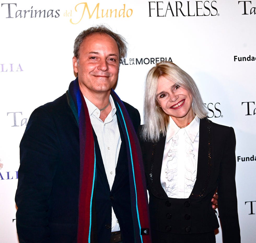 narcis rebollo y eugenia martinez de irujo en el photocal por la segunda edición de los premiso fearless tarimas
