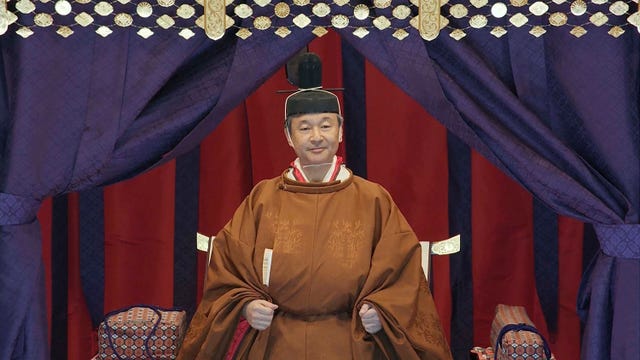 Naruhito de Japón proclamado emperador