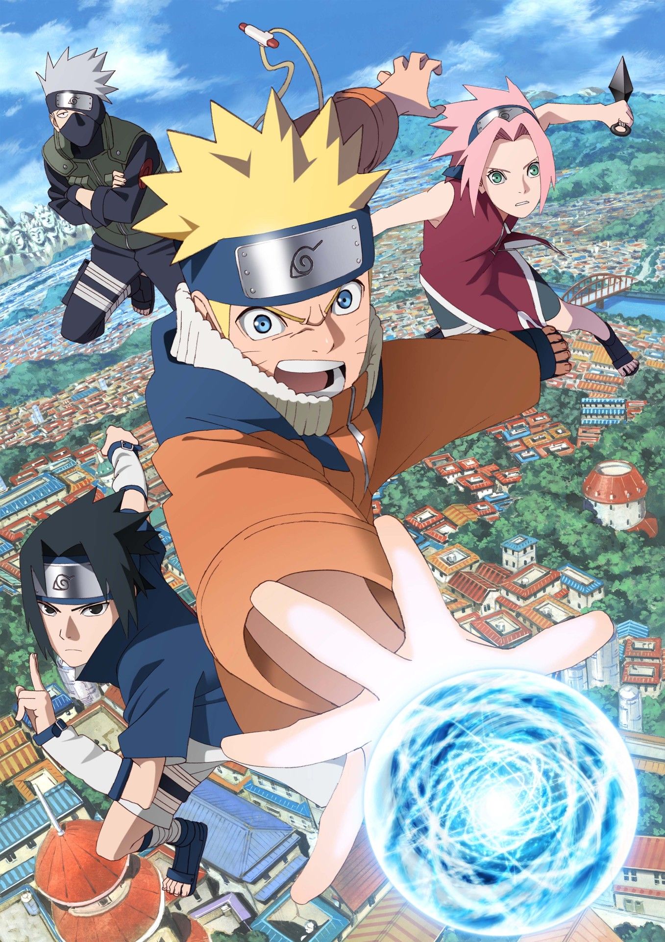 Naruto Team Reanimated Classic Scenes for Anime's 20th Anniversary