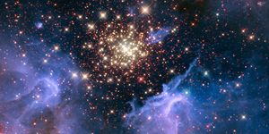 NASA image of celestial fireworks
