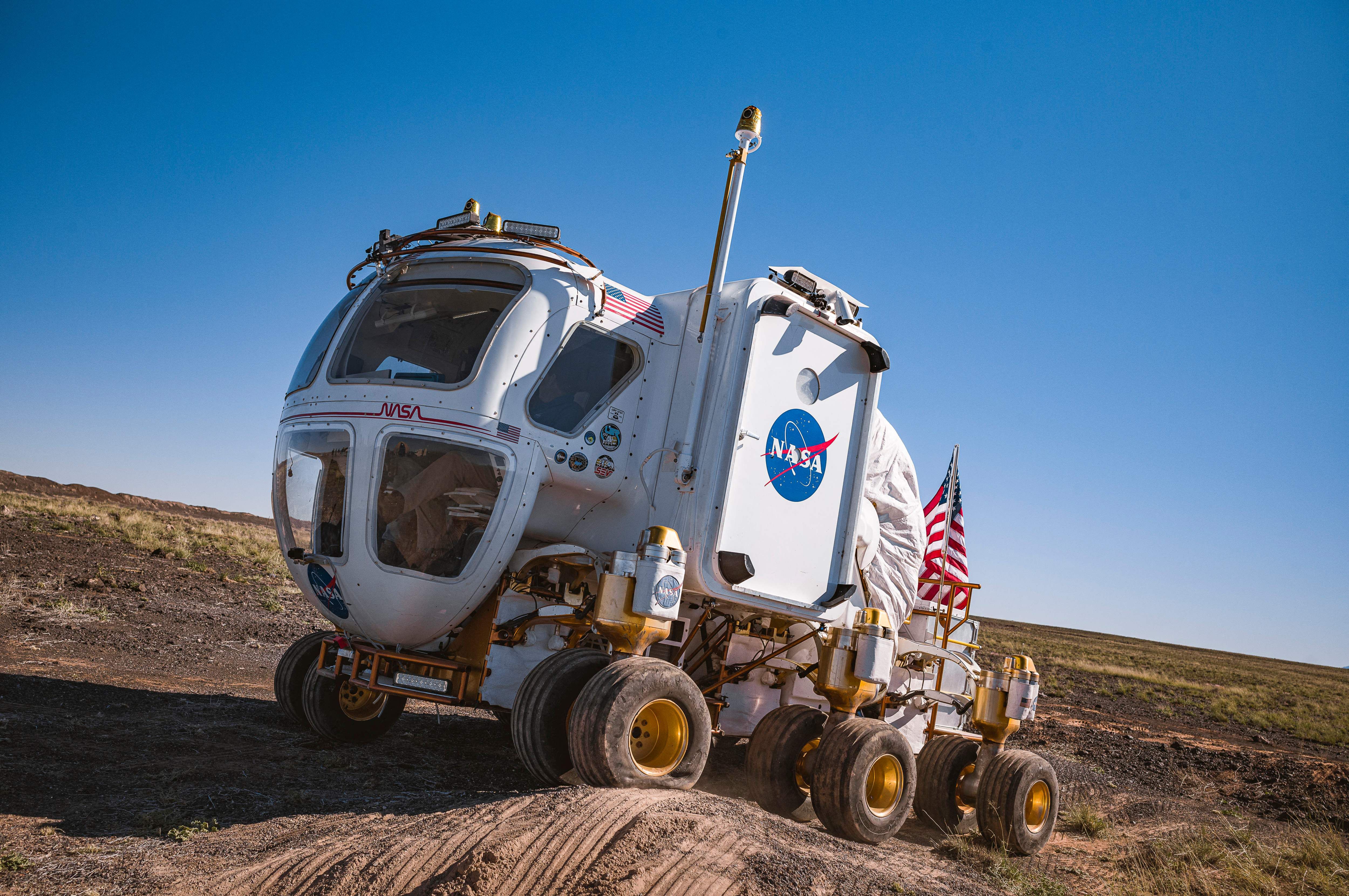 Astronauts Test NASA's Pressurized Lunar Rover for Artemis Mission