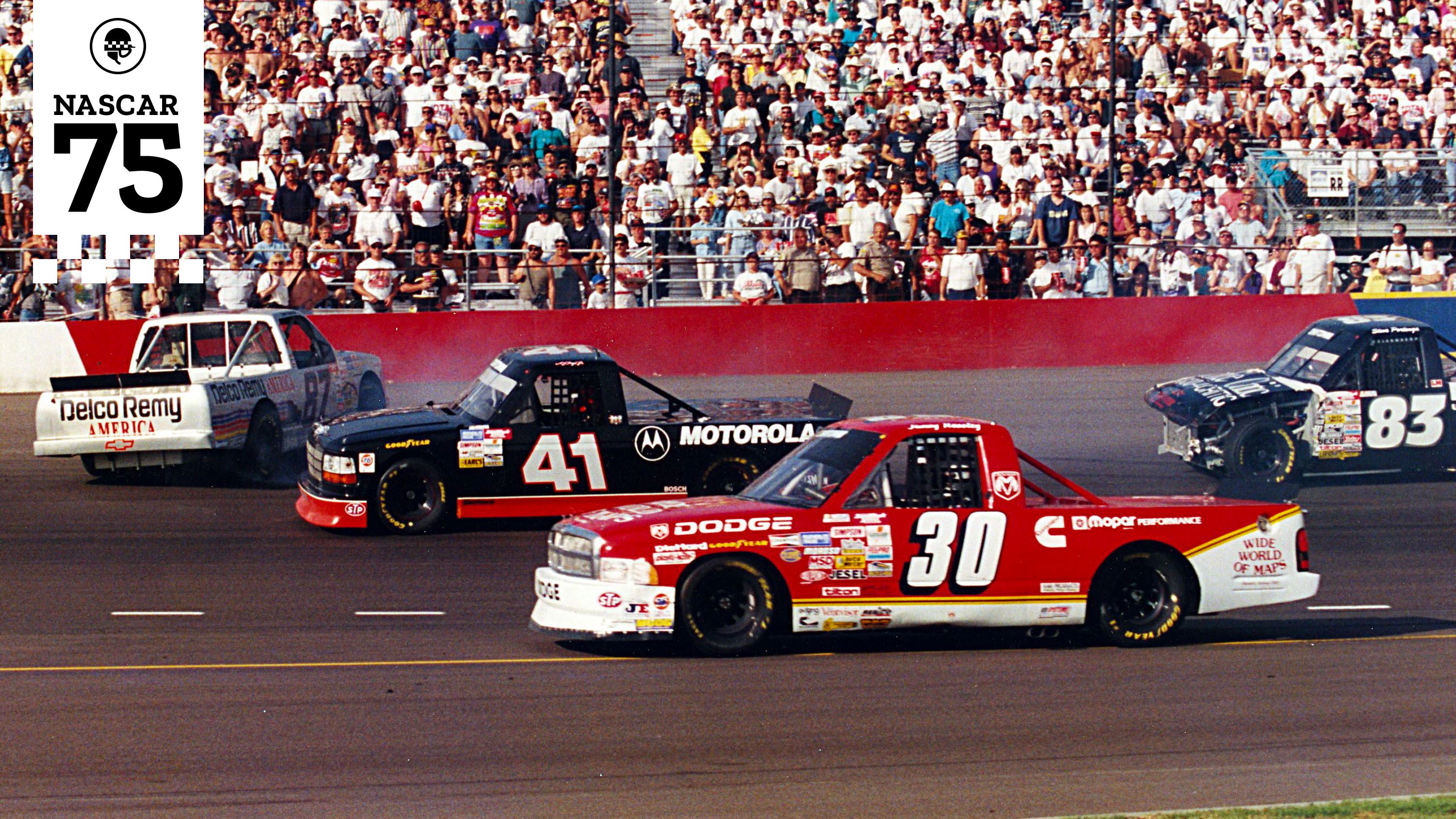 NASCAR Goes Truckin, Debuts National Touring Series for Pickups in 1995
