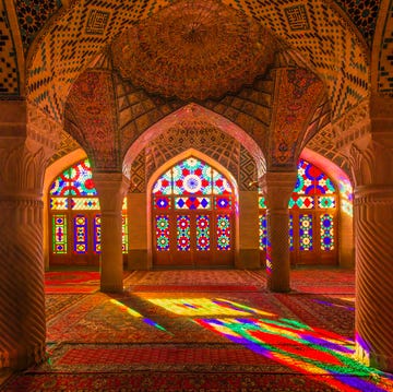 nasir al mulk mosque, shiraz, iran