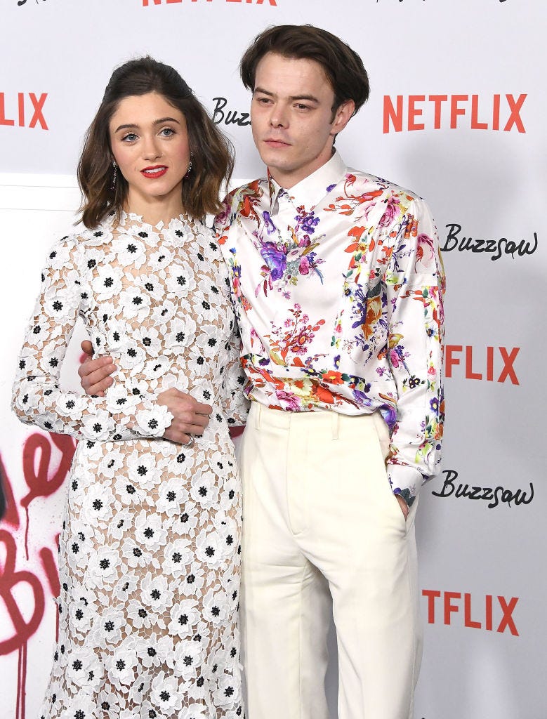 natalia dyer and charlie heaton relationship timeline