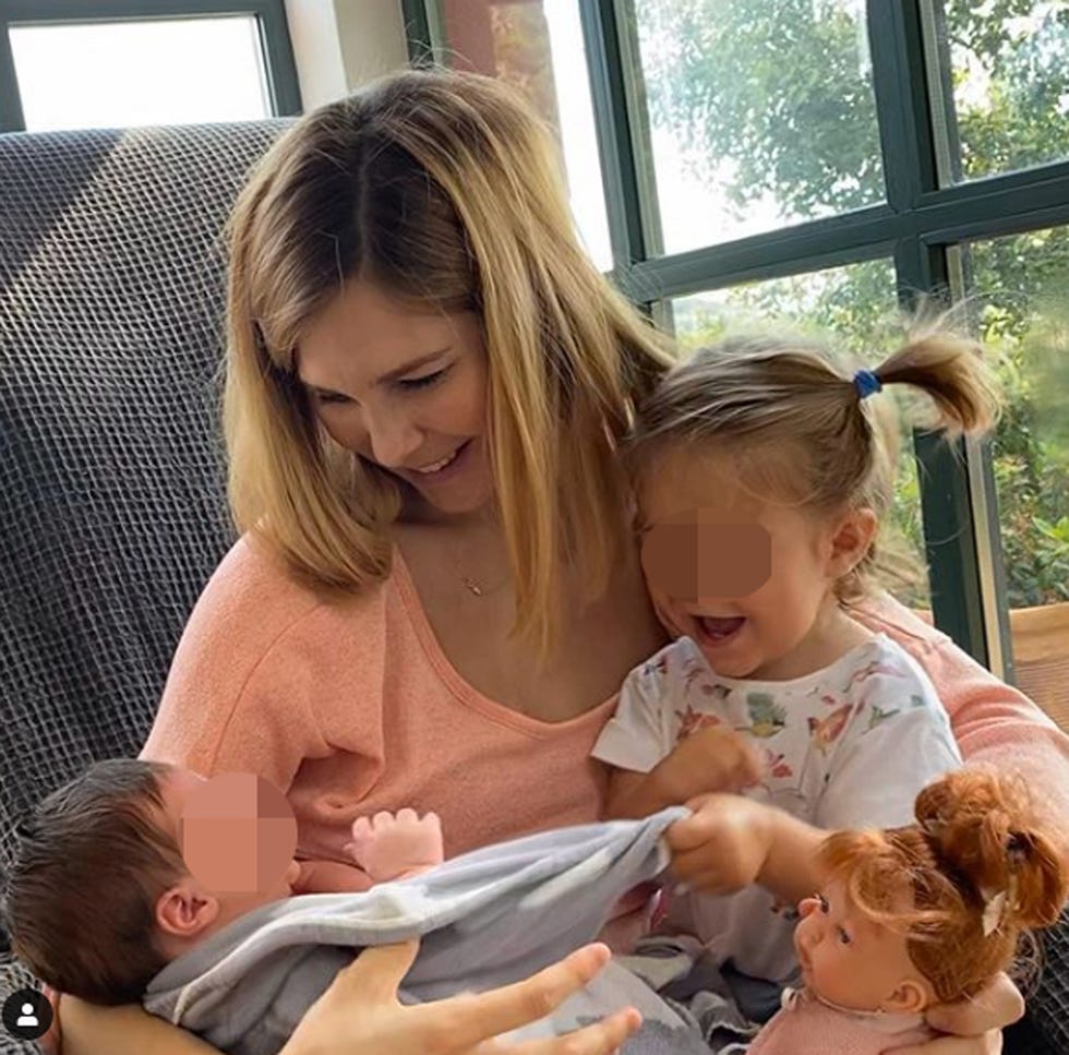 natalia sánchez cuenta cómo ha sido el primer encuentro entre sus dos hijos