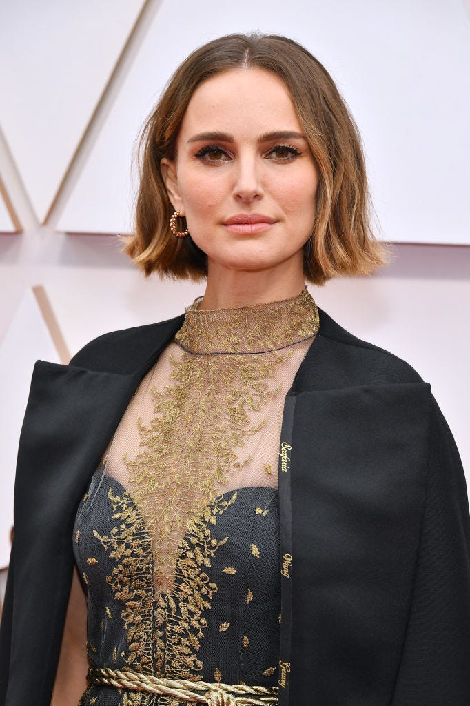 Natalie Portman appears on the red carpet