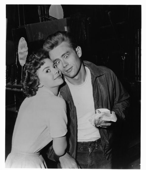 natalie wood and james dean in 'rebel without a cause'