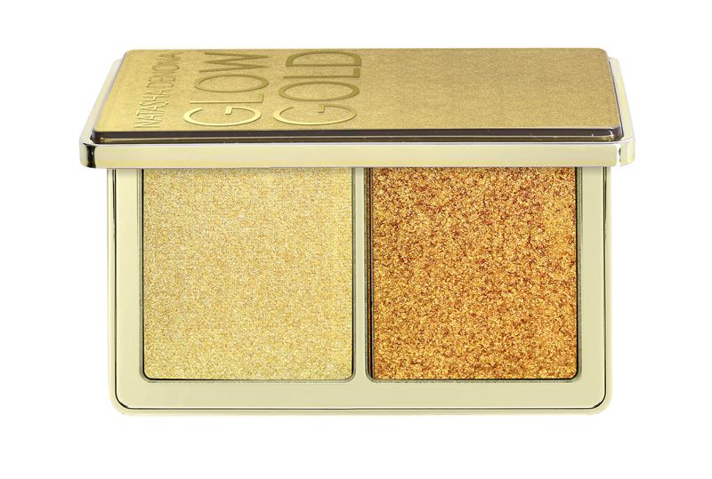 Rectangle, Material property, Gold, Beige, Metal, Cosmetics, 