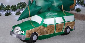 national lampoon's christmas vacation station wagon inflatable decoration