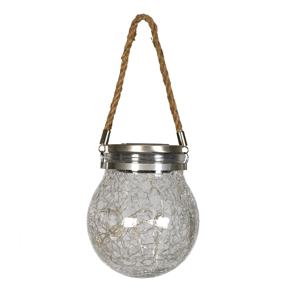 National Trust Crackle glass solar hanging ball GBP 12.00