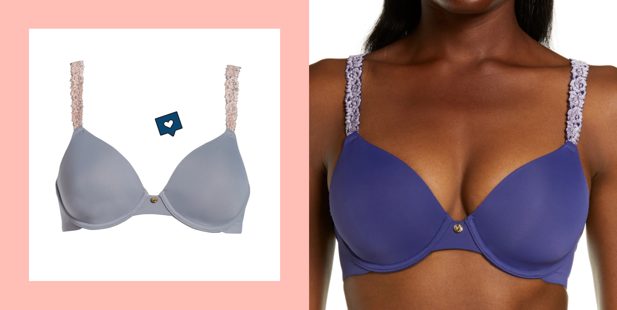 Buy Women's Pure Luxe Custom-Coverage Contour Bra Online at
