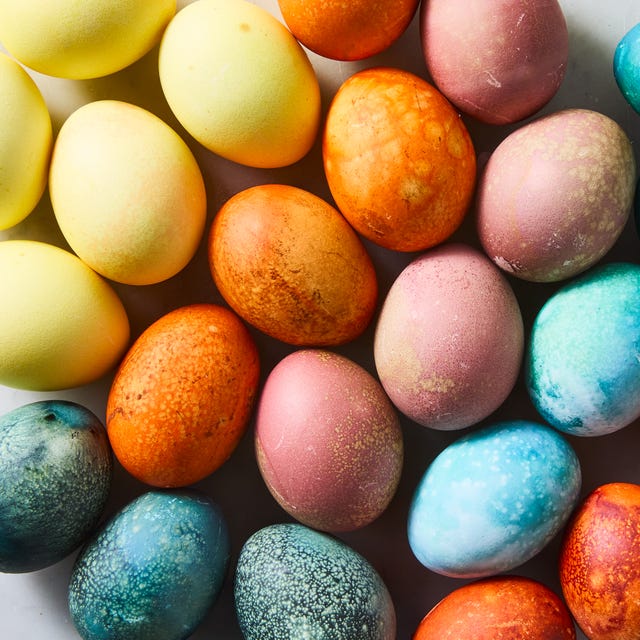 natural dye easter eggs