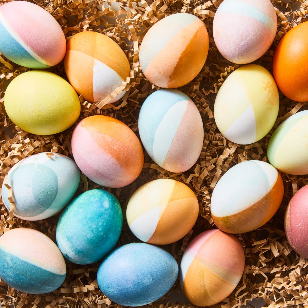 natural dye easter eggs