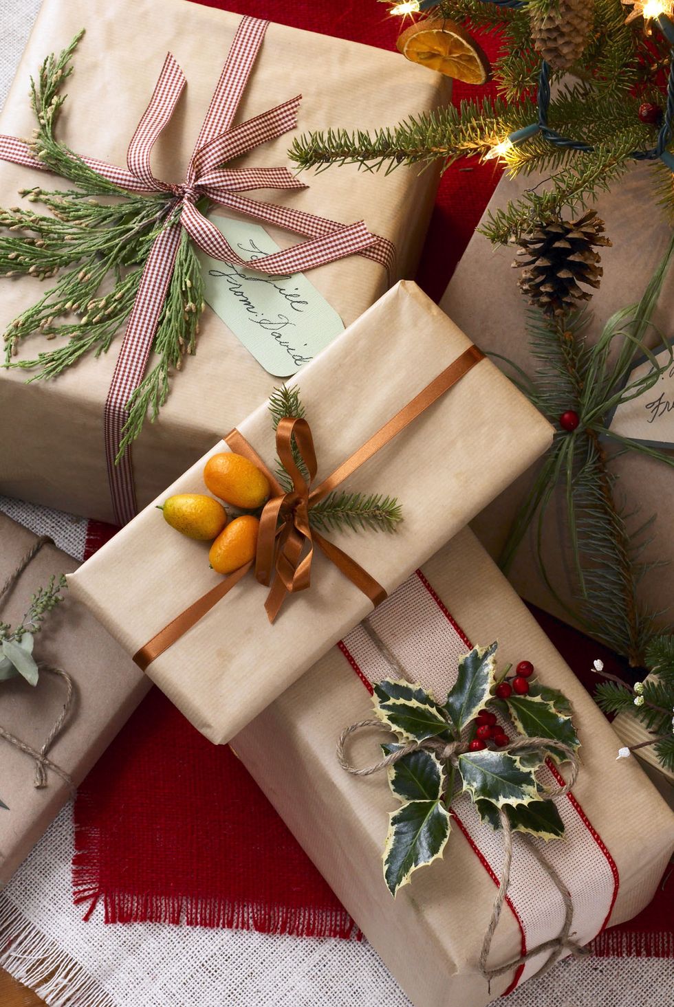 How to Make Natural Gift Toppers