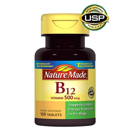 NatureMade Vitamin b12 tablets