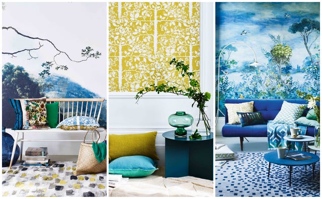 Nature Inspired Wallpaper Murals - Room Ideas and Wallpaper Designs