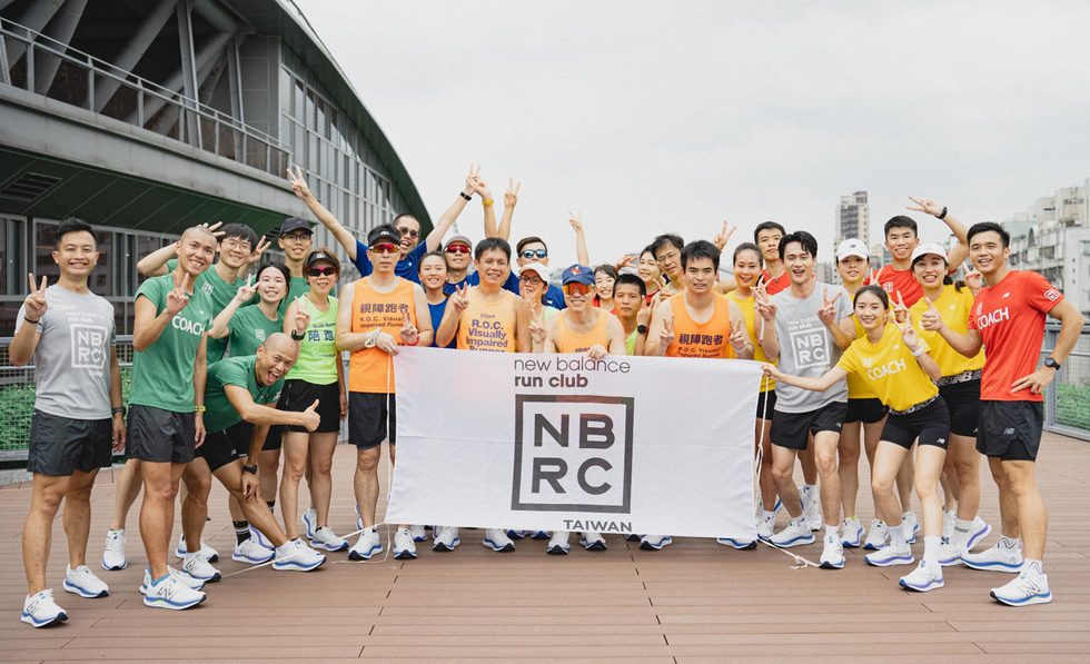 透過new balance與nbrc社團牽線，也讓劉冠廷再次感受到fuelcell：原來最美好的跑步體驗是「回饋」！