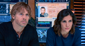 'ncis la' cast members eric christian olsen and daniela ruah