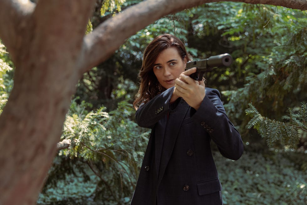 cote de pablo as ziva david in ncis: tony & ziva, episode 1, season 1, airing on paramount+ 2025. photo credit: marcell piti/paramount+