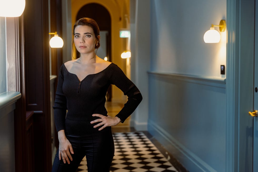 nassima benchicou as martine in ncis: tony & ziva, season 1, airing on paramount+ 2025. photo credit: marcell piti/paramount+