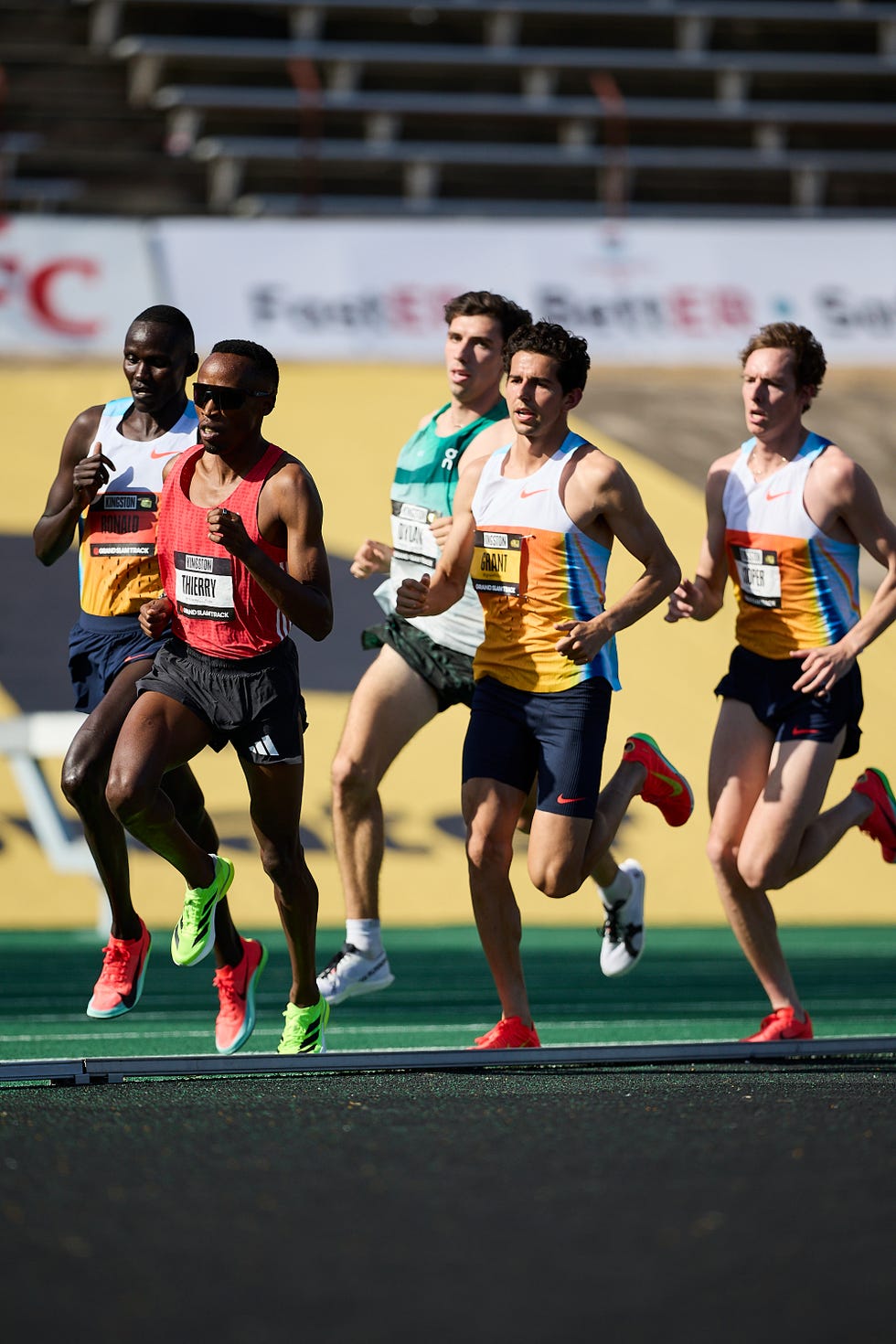 scenes from day 3 at grand slam track 2025: kingston on sunday, april 6, 2025 at national stadium in kingston, jamaica. photo by bee trofort wilson for grand slam track.