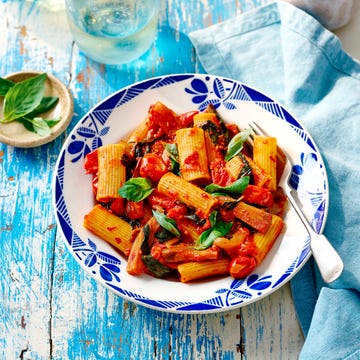 nduja and aubergine pasta