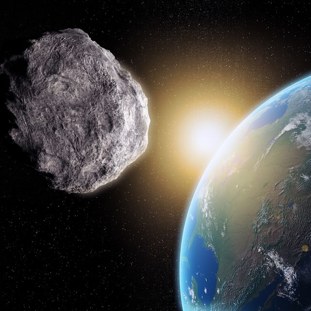 near earth asteroid, artwork