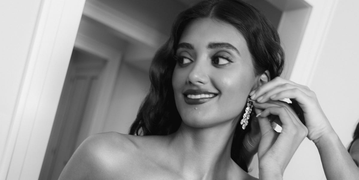 neelam gill getting ready venice film festival