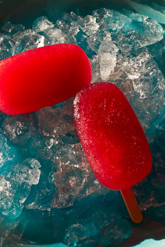 negroni ice lollies