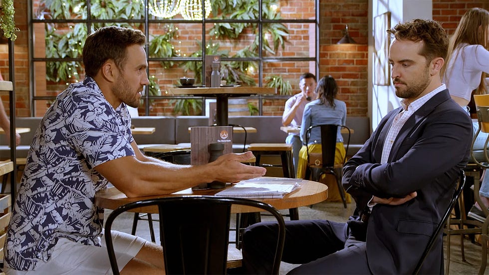 aaron brennan and rhett norman in neighbours
