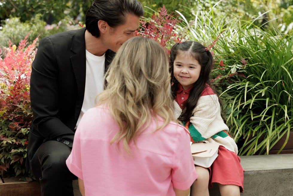 leo tanaka, krista sinclair and abigail tanaka in neighbours