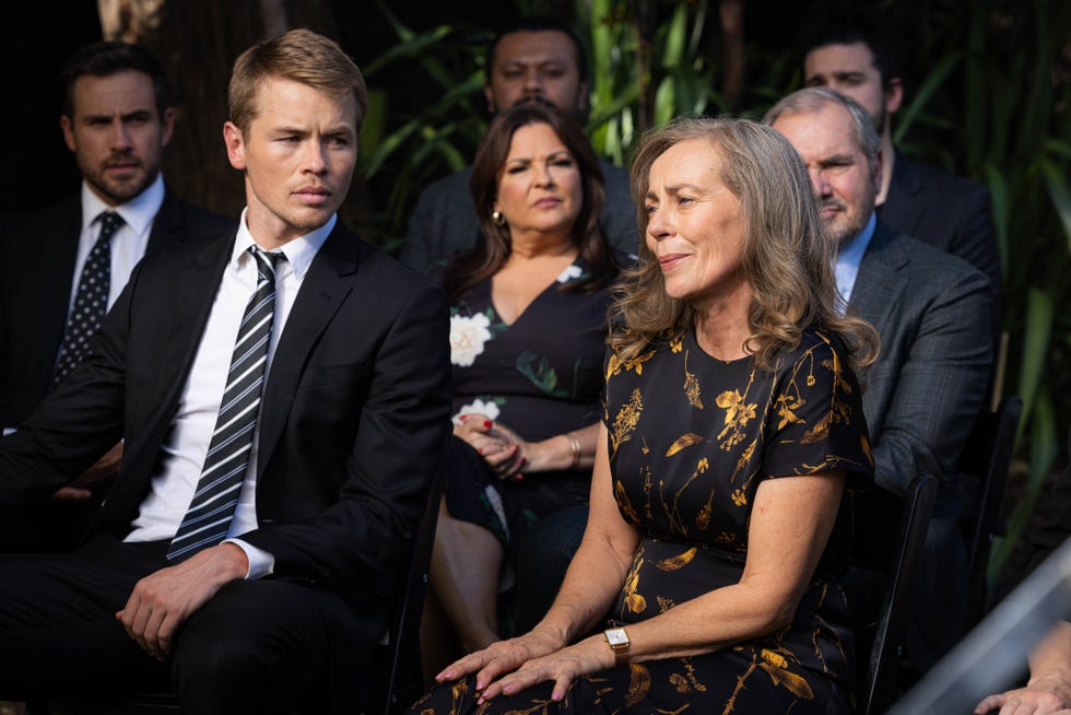 amanda harris's memorial service in neighbours