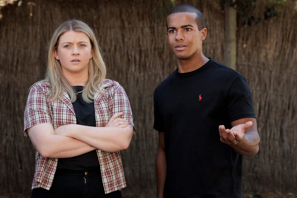 cara varga murphy and taye obasi in neighbours