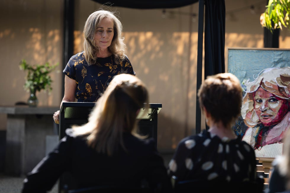 amanda harris's memorial service in neighbours