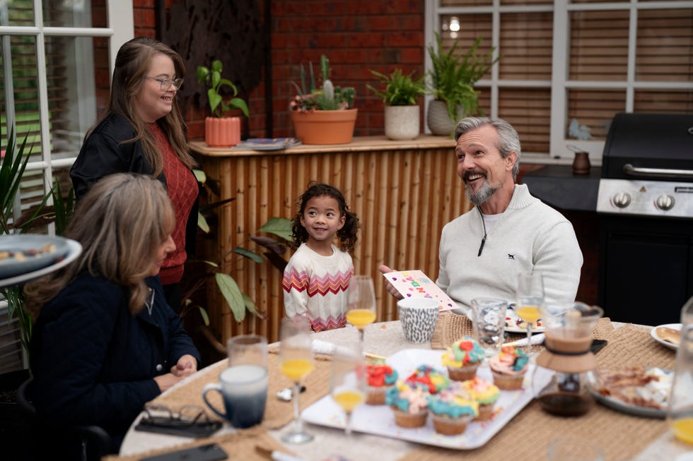 Jane Harris, Sam Young, Isla Tanaka Brennan and Victor Stone are neighbors