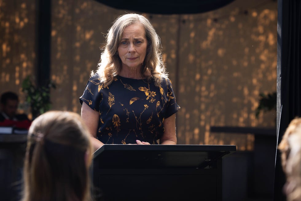 amanda harris's memorial service in neighbours