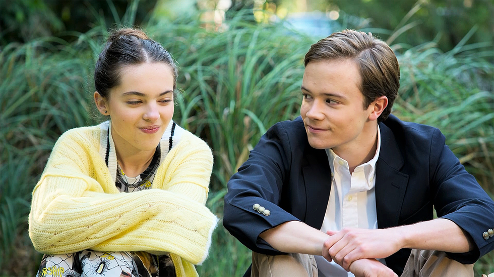 nell rebecchi and jj varga murphy in neighbours